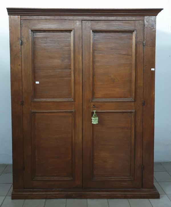 Armadio, sec. XVIII                                                         - Asta GIOIELLI, ARGENTI, ARREDI, OGGETTI D'ARTE E DIPINTI - Poggio Bracciolini Casa d'Aste