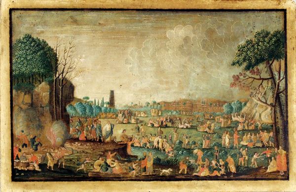 Scuola fiamminga, sec. XVIII                                              