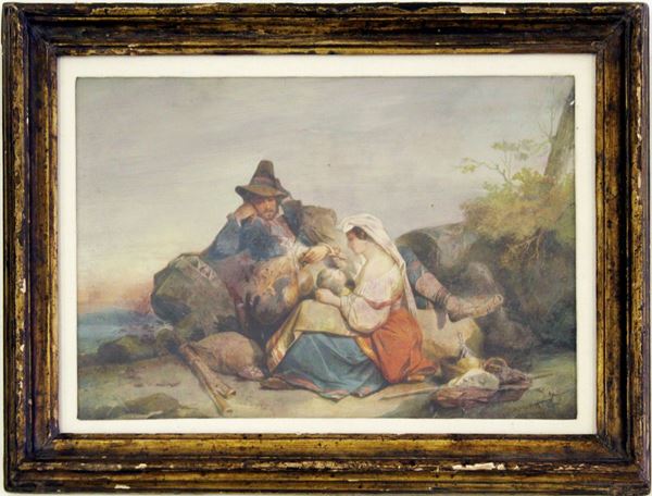 Scuola romana, sec. XIX,                                                  