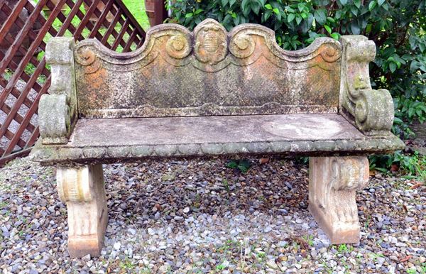 Panchina da giardino, sec. XX                                             