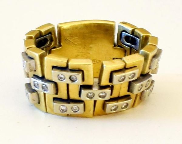 ANELLO IN ORO GIALLO, ORO BIANCO E DIAMANTI&nbsp;&nbsp;&nbsp;&nbsp;&nbsp;&nbsp;&nbsp;&nbsp;&nbsp;&nbsp;&nbsp;&nbsp;&nbsp;&nbsp;&nbsp;&nbsp;&nbsp;&nbsp;&nbsp;&nbsp;&nbsp;&nbsp;&nbsp;&nbsp;&nbsp;&nbsp;&nbsp;&nbsp;&nbsp;&nbsp;&nbsp;