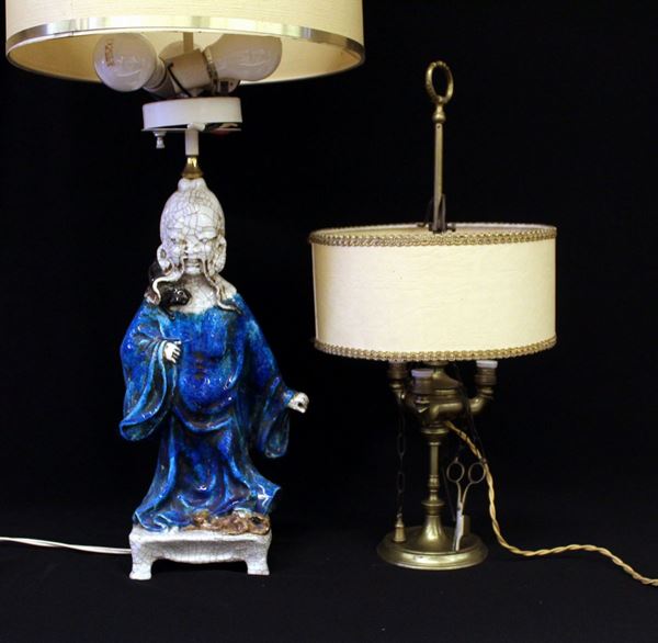 Lampada da tavolo, arte orientale, sec. XX&nbsp;&nbsp;&nbsp;&nbsp;&nbsp;&nbsp;&nbsp;&nbsp;&nbsp;&nbsp;&nbsp;&nbsp;&nbsp;&nbsp;&nbsp;&nbsp;&nbsp;&nbsp;&nbsp;&nbsp;&nbsp;&nbsp;&nbsp;&nbsp;&nbsp;&nbsp;&nbsp;&nbsp;&nbsp;&nbsp;&nbsp;&nbsp;