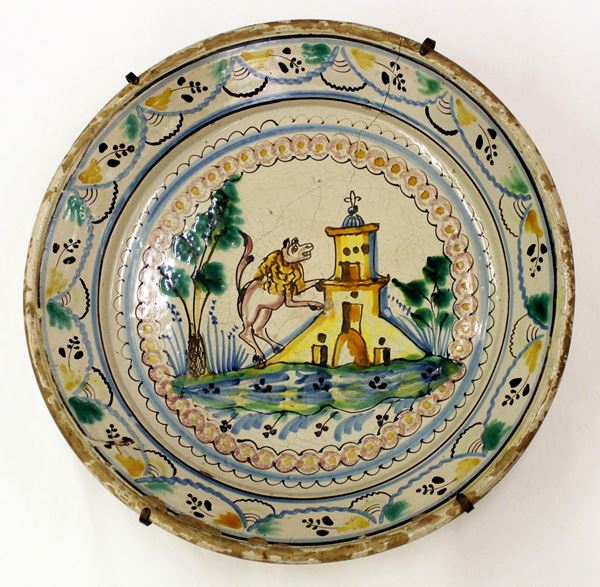 Piatto, Italia centrale, sec. XVIII&nbsp;&nbsp;&nbsp;&nbsp;&nbsp;&nbsp;&nbsp;&nbsp;&nbsp;&nbsp;&nbsp;&nbsp;&nbsp;&nbsp;&nbsp;&nbsp;&nbsp;&nbsp;&nbsp;&nbsp;&nbsp;&nbsp;&nbsp;&nbsp;&nbsp;&nbsp;&nbsp;&nbsp;&nbsp;&nbsp;&nbsp;&nbsp;&nbsp;&nbsp;&nbsp;&nbsp;&nbsp;&nbsp;&nbsp;