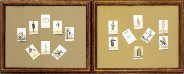 Serie di sedici piccole stampe, Francia, sec. XX,&nbsp;&nbsp;&nbsp;&nbsp;&nbsp;&nbsp;&nbsp;&nbsp;&nbsp;&nbsp;&nbsp;&nbsp;&nbsp;&nbsp;&nbsp;&nbsp;&nbsp;&nbsp;&nbsp;&nbsp;&nbsp;&nbsp;&nbsp;&nbsp;&nbsp;