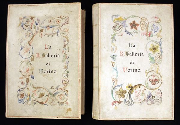 La Reale Galleria di Torino illustrata Da Roberto D Azeglio&nbsp;&nbsp;&nbsp;&nbsp;&nbsp;&nbsp;&nbsp;&nbsp;&nbsp;&nbsp;&nbsp;&nbsp;&nbsp;&nbsp;&nbsp;  - Asta OPERE E OGGETTI D'ARTE ANTICA E CONTEMPORANEA, GIOIELLI - Poggio Bracciolini Casa d'Aste