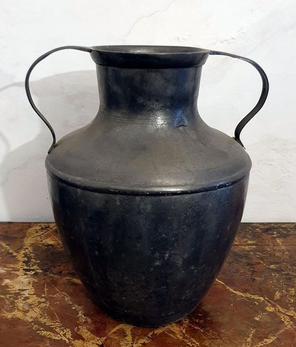Anfora, sec. XIX,                                                           - Asta OPERE E OGGETTI D'ARTE ANTICA E CONTEMPORANEA, GIOIELLI - Poggio Bracciolini Casa d'Aste