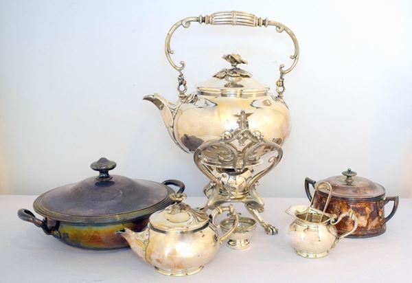 SAMOVAR, CAFFETTIERA E&nbsp; LATTIERA , SEC. XX&nbsp;&nbsp;&nbsp;&nbsp;&nbsp;&nbsp;&nbsp;&nbsp;&nbsp;&nbsp;&nbsp;&nbsp;&nbsp;&nbsp;&nbsp;&nbsp;&nbsp;&nbsp;&nbsp;&nbsp;&nbsp;&nbsp;&nbsp;&nbsp;&nbsp;&nbsp;&nbsp;&nbsp;&nbsp;&nbsp;&nbsp;&nbsp;