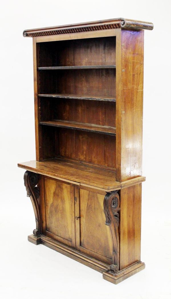 Libreria doppio corpo, sec. XIX,                                          