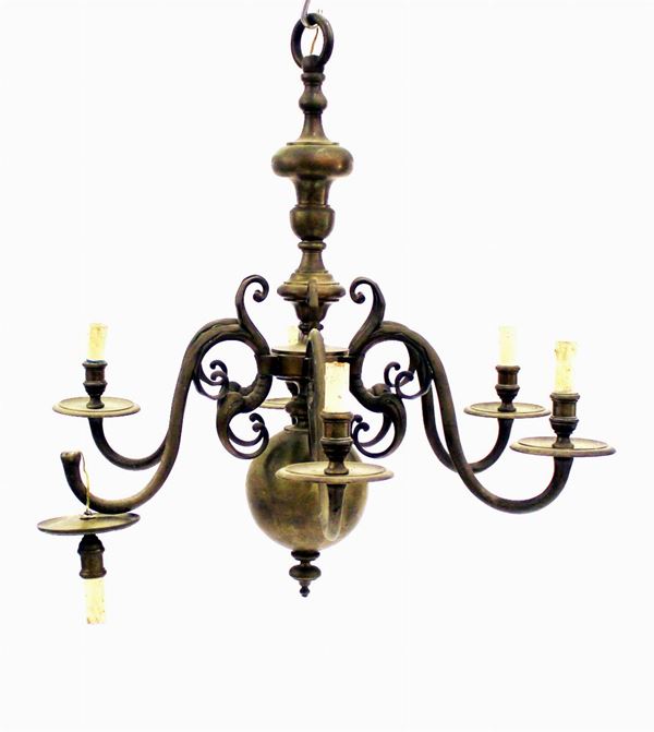 Lampadario olandese, sec. XIX/XX,&nbsp;&nbsp;&nbsp;&nbsp;&nbsp;&nbsp;&nbsp;&nbsp;&nbsp;&nbsp;&nbsp;&nbsp;&nbsp;&nbsp;&nbsp;&nbsp;&nbsp;&nbsp;&nbsp;&nbsp;&nbsp;&nbsp;&nbsp;&nbsp;&nbsp;&nbsp;&nbsp;&nbsp;&nbsp;&nbsp;&nbsp;&nbsp;&nbsp;&nbsp;&nbsp;&nbsp;&nbsp;&nbsp;&nbsp;&nbsp;&nbsp;