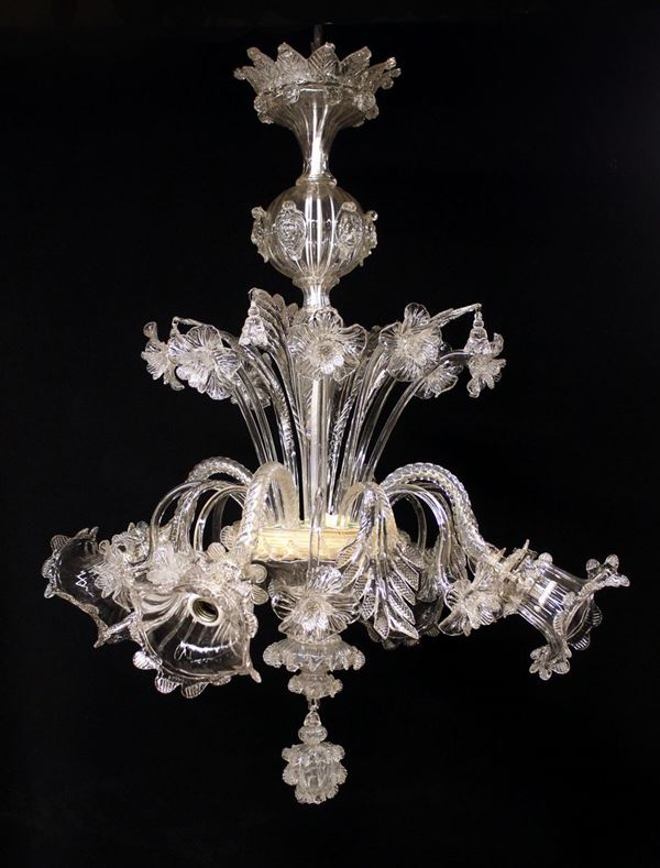 Lampadario, Murano, sec. XX,&nbsp;&nbsp;&nbsp;&nbsp;&nbsp;&nbsp;&nbsp;&nbsp;&nbsp;&nbsp;&nbsp;&nbsp;&nbsp;&nbsp;&nbsp;&nbsp;&nbsp;&nbsp;&nbsp;&nbsp;&nbsp;&nbsp;&nbsp;&nbsp;&nbsp;&nbsp;&nbsp;&nbsp;&nbsp;&nbsp;&nbsp;&nbsp;&nbsp;&nbsp;&nbsp;&nbsp;&nbsp;&nbsp;&nbsp;&nbsp;&nbsp;&nbsp;&nbsp;&nbsp;&nbsp;&nbsp;