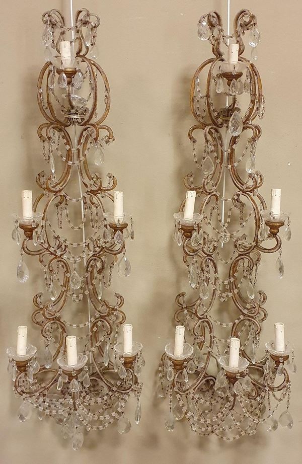 Coppia di applique, sec. XX,&nbsp;&nbsp;&nbsp;&nbsp;&nbsp;&nbsp;&nbsp;&nbsp;&nbsp;&nbsp;&nbsp;&nbsp;&nbsp;&nbsp;&nbsp;&nbsp;&nbsp;&nbsp;&nbsp;&nbsp;&nbsp;&nbsp;&nbsp;&nbsp;&nbsp;&nbsp;&nbsp;&nbsp;&nbsp;&nbsp;&nbsp;&nbsp;&nbsp;&nbsp;&nbsp;&nbsp;&nbsp;&nbsp;&nbsp;&nbsp;&nbsp;&nbsp;&nbsp;&nbsp;&nbsp;&nbsp;