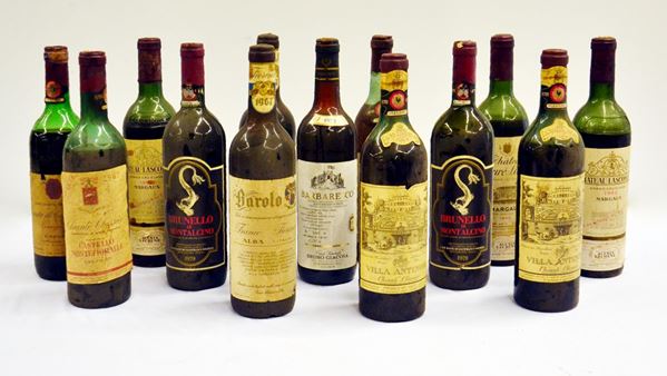 Lotto composto da trentasei bottiglie di vino,&nbsp;&nbsp;&nbsp;&nbsp;&nbsp;&nbsp;&nbsp;&nbsp;&nbsp;&nbsp;&nbsp;&nbsp;&nbsp;&nbsp;&nbsp;&nbsp;&nbsp;&nbsp;&nbsp;&nbsp;&nbsp;&nbsp;&nbsp;&nbsp;&nbsp;&nbsp;&nbsp;&nbsp;