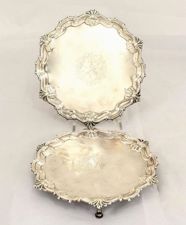 COPPIA DI PICCOLI SALVER, LONDRA 1759 ARGENTIERE&nbsp;&nbsp;&nbsp;&nbsp;&nbsp;&nbsp;&nbsp;&nbsp;&nbsp;&nbsp;&nbsp;&nbsp;&nbsp;&nbsp;&nbsp;&nbsp;&nbsp;&nbsp;&nbsp;&nbsp;&nbsp;&nbsp;&nbsp;&nbsp;&nbsp;&nbsp;