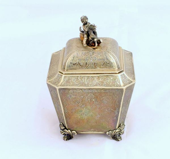 SCATOLA, MILANO, ARGENTIERE FRANCESCO CAPUTO&nbsp;&nbsp;&nbsp;&nbsp;&nbsp;&nbsp;&nbsp;&nbsp;&nbsp;&nbsp;&nbsp;&nbsp;&nbsp;&nbsp;&nbsp;&nbsp;&nbsp;&nbsp;&nbsp;&nbsp;&nbsp;&nbsp;&nbsp;&nbsp;&nbsp;&nbsp;&nbsp;&nbsp;&nbsp;&nbsp;  - Asta Antiquariato, Collezionismo e Gioielli - Poggio Bracciolini Casa d'Aste