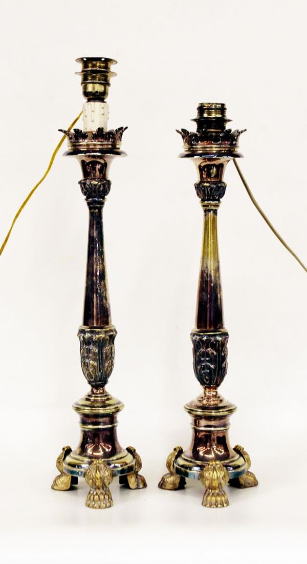 Coppia di candelieri, sec. XIX&nbsp;&nbsp;&nbsp;&nbsp;&nbsp;&nbsp;&nbsp;&nbsp;&nbsp;&nbsp;&nbsp;&nbsp;&nbsp;&nbsp;&nbsp;&nbsp;&nbsp;&nbsp;&nbsp;&nbsp;&nbsp;&nbsp;&nbsp;&nbsp;&nbsp;&nbsp;&nbsp;&nbsp;&nbsp;&nbsp;&nbsp;&nbsp;&nbsp;&nbsp;&nbsp;&nbsp;&nbsp;&nbsp;&nbsp;&nbsp;&nbsp;&nbsp;&nbsp;&nbsp;