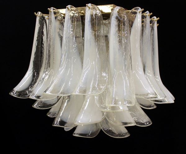 Lampadario, Murano, manifattura La Murrina, sec. XX&nbsp;&nbsp;&nbsp;&nbsp;&nbsp;&nbsp;&nbsp;&nbsp;&nbsp;&nbsp;&nbsp;&nbsp;&nbsp;&nbsp;&nbsp;&nbsp;&nbsp;&nbsp;&nbsp;&nbsp;&nbsp;&nbsp;&nbsp;