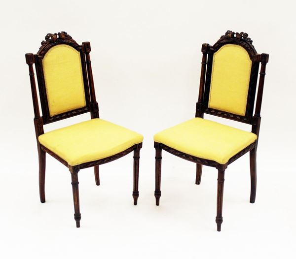 Coppia di sedie, fine sec. XIX&nbsp;&nbsp;&nbsp;&nbsp;&nbsp;&nbsp;&nbsp;&nbsp;&nbsp;&nbsp;&nbsp;&nbsp;&nbsp;&nbsp;&nbsp;&nbsp;&nbsp;&nbsp;&nbsp;&nbsp;&nbsp;&nbsp;&nbsp;&nbsp;&nbsp;&nbsp;&nbsp;&nbsp;&nbsp;&nbsp;&nbsp;&nbsp;&nbsp;&nbsp;&nbsp;&nbsp;&nbsp;&nbsp;&nbsp;&nbsp;&nbsp;&nbsp;&nbsp;&nbsp;