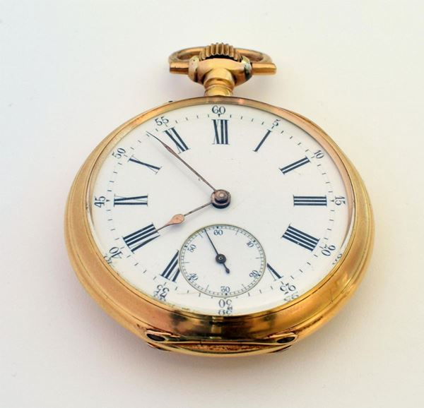 OROLOGIO DA TASCA IN ORO GIALLO 18 KT, SEC. XX&nbsp;&nbsp;&nbsp;&nbsp;&nbsp;&nbsp;&nbsp;&nbsp;&nbsp;&nbsp;&nbsp;&nbsp;&nbsp;&nbsp;&nbsp;&nbsp;&nbsp;&nbsp;&nbsp;&nbsp;&nbsp;&nbsp;&nbsp;&nbsp;&nbsp;&nbsp;&nbsp;&nbsp;