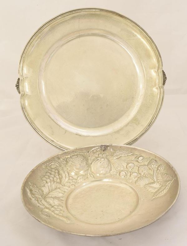 VASSOIO, SEC. XX ARGENTIERE MONTANO TORINO                                  - Asta Arredi antichi e contemporanei, Gioielli, Collectibles - Poggio Bracciolini Casa d'Aste