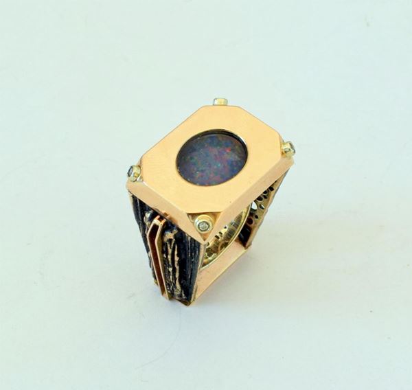 ANELLO IN ORO KT 18 OPALE , DIAMANTI ARGENTO&nbsp;&nbsp;&nbsp;&nbsp;&nbsp;&nbsp;&nbsp;&nbsp;&nbsp;&nbsp;&nbsp;&nbsp;&nbsp;&nbsp;&nbsp;&nbsp;&nbsp;&nbsp;&nbsp;&nbsp;&nbsp;&nbsp;&nbsp;&nbsp;&nbsp;&nbsp;&nbsp;&nbsp;&nbsp;&nbsp;