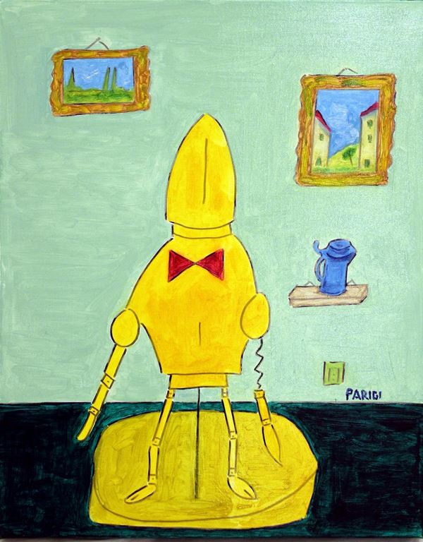 Claudio Parigi                                                              - Asta Arredi antichi e contemporanei, Gioielli, Collectibles - Poggio Bracciolini Casa d'Aste