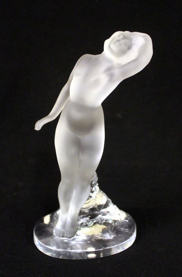 Sculturina, Francia, manifattura Lalique, sec. XX&nbsp;&nbsp;&nbsp;&nbsp;&nbsp;&nbsp;&nbsp;&nbsp;&nbsp;&nbsp;&nbsp;&nbsp;&nbsp;&nbsp;&nbsp;&nbsp;&nbsp;&nbsp;&nbsp;&nbsp;&nbsp;&nbsp;&nbsp;&nbsp;&nbsp;