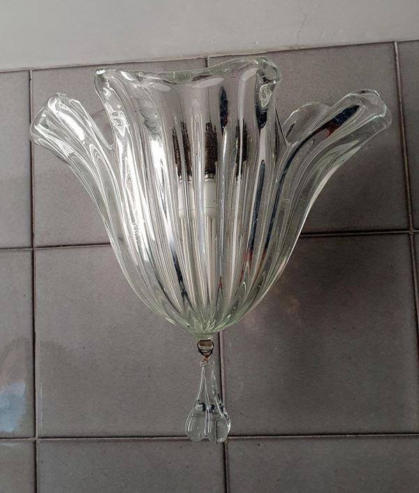 Applique, sec. XX                                                           - Asta Arredi antichi e contemporanei, Gioielli, Collectibles - Poggio Bracciolini Casa d'Aste