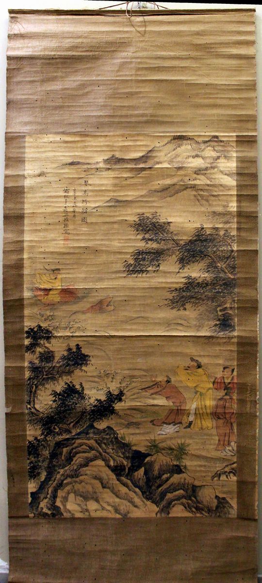 Scroll, arte orientale, sec. XX,&nbsp;&nbsp;&nbsp;&nbsp;&nbsp;&nbsp;&nbsp;&nbsp;&nbsp;&nbsp;&nbsp;&nbsp;&nbsp;&nbsp;&nbsp;&nbsp;&nbsp;&nbsp;&nbsp;&nbsp;&nbsp;&nbsp;&nbsp;&nbsp;&nbsp;&nbsp;&nbsp;&nbsp;&nbsp;&nbsp;&nbsp;&nbsp;&nbsp;&nbsp;&nbsp;&nbsp;&nbsp;&nbsp;&nbsp;&nbsp;&nbsp;&nbsp;