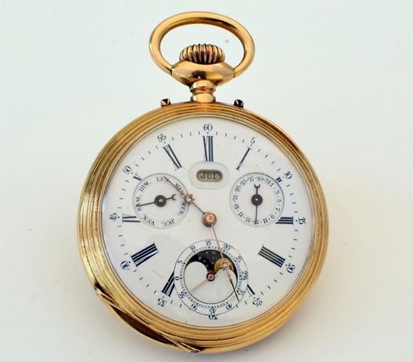 OROLOGIO DA TASCA, INIZI SEC. XX , CON CALENDARI&nbsp;&nbsp;&nbsp;&nbsp;&nbsp;&nbsp;&nbsp;&nbsp;&nbsp;&nbsp;&nbsp;&nbsp;&nbsp;&nbsp;&nbsp;&nbsp;&nbsp;&nbsp;&nbsp;&nbsp;&nbsp;&nbsp;&nbsp;&nbsp;&nbsp;&nbsp;