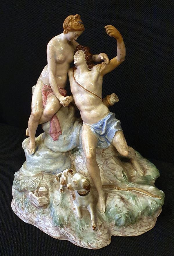 Gruppo sec. XIX                                                             - Asta Gioielli, Argenti, Arredi, Oggetti d'arte e Dipinti - Poggio Bracciolini Casa d'Aste