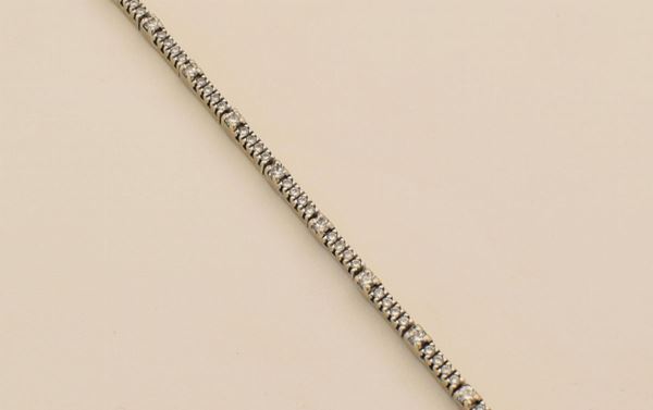BRACCIALE TENNIS, IN ORO BIANCO KT 18 E DIAMANTI&nbsp;&nbsp;&nbsp;&nbsp;&nbsp;&nbsp;&nbsp;&nbsp;&nbsp;&nbsp;&nbsp;&nbsp;&nbsp;&nbsp;&nbsp;&nbsp;&nbsp;&nbsp;&nbsp;&nbsp;&nbsp;&nbsp;&nbsp;&nbsp;&nbsp;&nbsp;