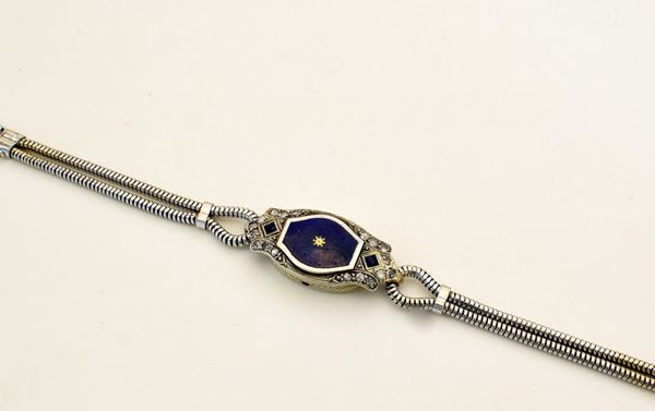 BRACCIALE PORTA OROLOGIO IN ORO BIANCO KT 18 , DIAMANTI&nbsp;&nbsp;&nbsp;&nbsp;&nbsp;&nbsp;&nbsp;&nbsp;&nbsp;&nbsp;&nbsp;&nbsp;&nbsp;&nbsp;&nbsp;&nbsp;&nbsp;&nbsp;&nbsp;