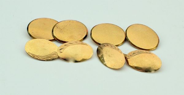 DUE PAIA DI GEMELLI IN ORO GIALLO KT 18&nbsp;&nbsp;&nbsp;&nbsp;&nbsp;&nbsp;&nbsp;&nbsp;&nbsp;&nbsp;&nbsp;&nbsp;&nbsp;&nbsp;&nbsp;&nbsp;&nbsp;&nbsp;&nbsp;&nbsp;&nbsp;&nbsp;&nbsp;&nbsp;&nbsp;&nbsp;&nbsp;&nbsp;&nbsp;&nbsp;&nbsp;&nbsp;&nbsp;&nbsp;&nbsp;