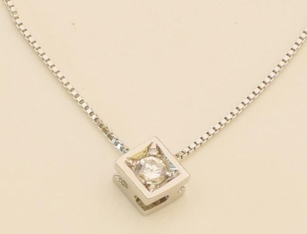COLLANA PUNTO LUCE IN ORO BIANCO KT 18&nbsp; E DIAMANTI&nbsp;&nbsp;&nbsp;&nbsp;&nbsp;&nbsp;&nbsp;&nbsp;&nbsp;&nbsp;&nbsp;&nbsp;&nbsp;&nbsp;&nbsp;&nbsp;&nbsp;&nbsp;&nbsp;&nbsp;&nbsp;&nbsp;&nbsp;&nbsp;