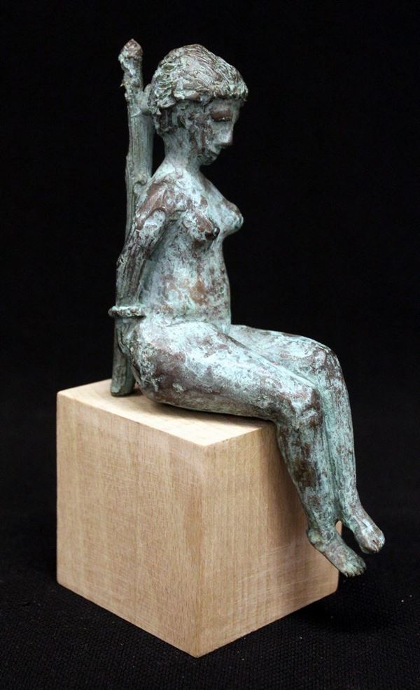 CLAUDIO PARIGI, 'SCHIAVA D'AMORE', SCULTURA                               