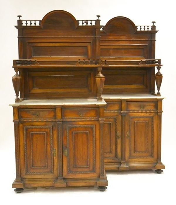 Coppia di credenze, sec. XIX&nbsp;&nbsp;&nbsp;&nbsp;&nbsp;&nbsp;&nbsp;&nbsp;&nbsp;&nbsp;&nbsp;&nbsp;&nbsp;&nbsp;&nbsp;&nbsp;&nbsp;&nbsp;&nbsp;&nbsp;&nbsp;&nbsp;&nbsp;&nbsp;&nbsp;&nbsp;&nbsp;&nbsp;&nbsp;&nbsp;&nbsp;&nbsp;&nbsp;&nbsp;&nbsp;&nbsp;&nbsp;&nbsp;&nbsp;&nbsp;&nbsp;&nbsp;&nbsp;&nbsp;&nbsp;&nbsp;