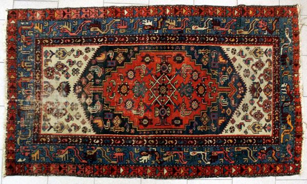 Tappeto persiano, sec. XX                                                   - Asta Mobili, Oggetti d'arte, Gioielli e Collezionismo - Poggio Bracciolini Casa d'Aste