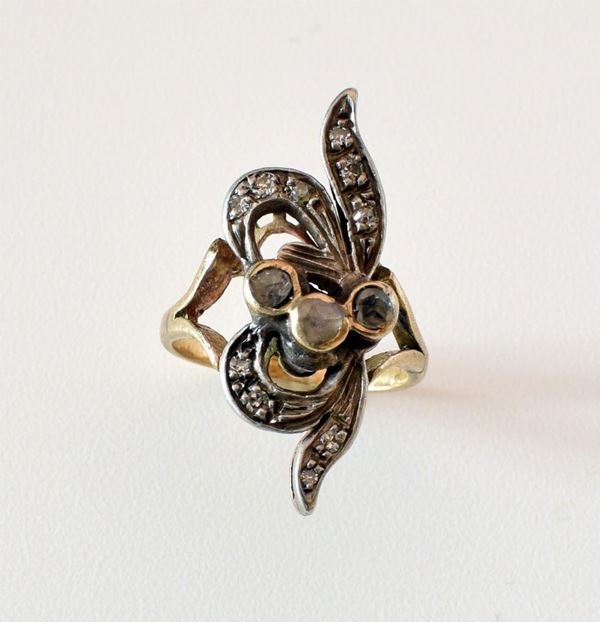 ANELLO IN ORO KT 18 , ARGENTO E DIAMANTI&nbsp;&nbsp;&nbsp;&nbsp;&nbsp;&nbsp;&nbsp;&nbsp;&nbsp;&nbsp;&nbsp;&nbsp;&nbsp;&nbsp;&nbsp;&nbsp;&nbsp;&nbsp;&nbsp;&nbsp;&nbsp;&nbsp;&nbsp;&nbsp;&nbsp;&nbsp;&nbsp;&nbsp;&nbsp;&nbsp;&nbsp;&nbsp;&nbsp;&nbsp;