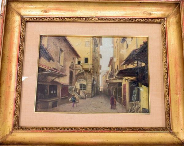 Scuola Italiana sec. XX                                                     - Asta Opere e Oggetti d'arte antica e Contemporanea, Gioielli - Poggio Bracciolini Casa d'Aste