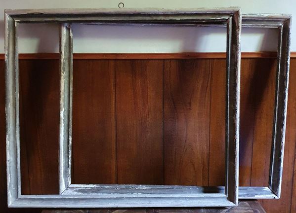 Coppia di cornici, sec. XIX                                                 - Asta Opere e Oggetti d'arte antica e Contemporanea, Gioielli - Poggio Bracciolini Casa d'Aste