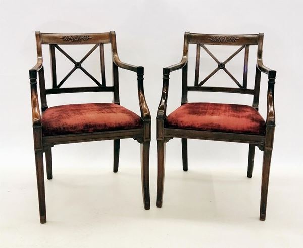 Coppia di poltroncine, sec. XX&nbsp;&nbsp;&nbsp;&nbsp;&nbsp;&nbsp;&nbsp;&nbsp;&nbsp;&nbsp;&nbsp;&nbsp;&nbsp;&nbsp;&nbsp;&nbsp;&nbsp;&nbsp;&nbsp;&nbsp;&nbsp;&nbsp;&nbsp;&nbsp;&nbsp;&nbsp;&nbsp;&nbsp;&nbsp;&nbsp;&nbsp;&nbsp;&nbsp;&nbsp;&nbsp;&nbsp;&nbsp;&nbsp;&nbsp;&nbsp;&nbsp;&nbsp;&nbsp;&nbsp;