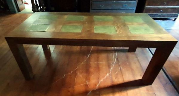 Tavolo, anni 80                                                             - Asta Opere e Oggetti d'arte antica e Contemporanea, Gioielli - Poggio Bracciolini Casa d'Aste