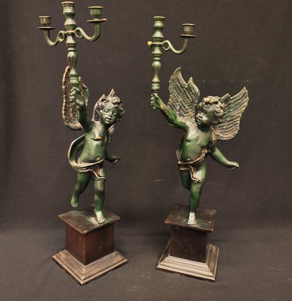 



Coppia di candelabri, sec XX