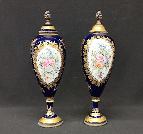 



Coppia di pothice, Sevres, sec XX,