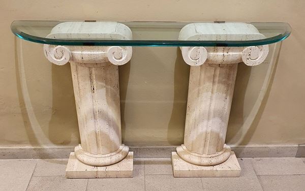 



Console, sec. XX  - Asta Antiquariato e Sculture, Gioielli e Collezionismo - Poggio Bracciolini Casa d'Aste