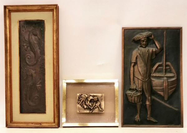 



Tre bassorilievi, sec. XX   - Asta GIOIELLI, ARGENTI, ARREDI, OGGETTI D'ARTE E DIPINTI - Poggio Bracciolini Casa d'Aste