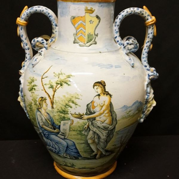 



Grande vaso biansato, sec. XIX