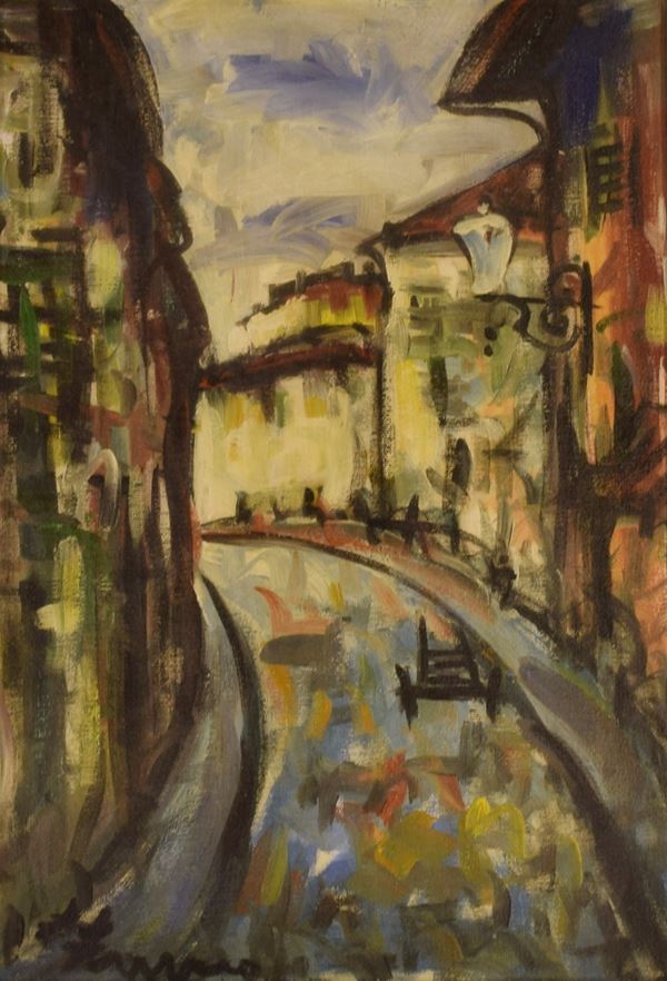 Scuola italiana, sec. XX  - Asta DIPINTI DAL SECOLO XVII AL SECOLO XX - Poggio Bracciolini Casa d'Aste