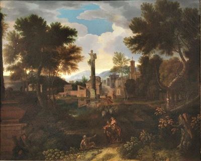 Pittore Francese a Roma, Sec. XVII