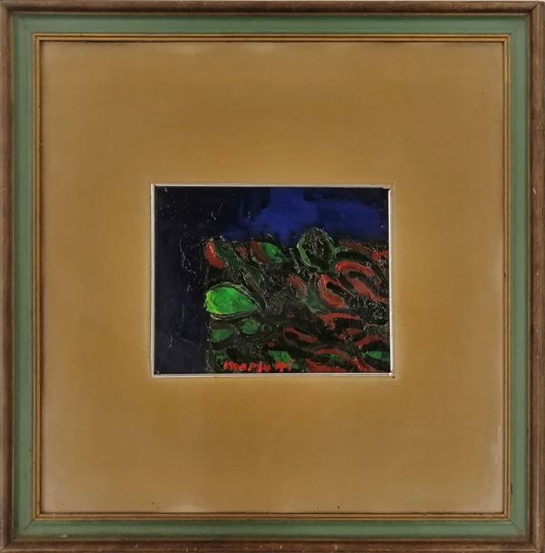 



Ennio Morlotti  - Asta DIPINTI DAL XVI AL XX SECOLO - Poggio Bracciolini Casa d'Aste